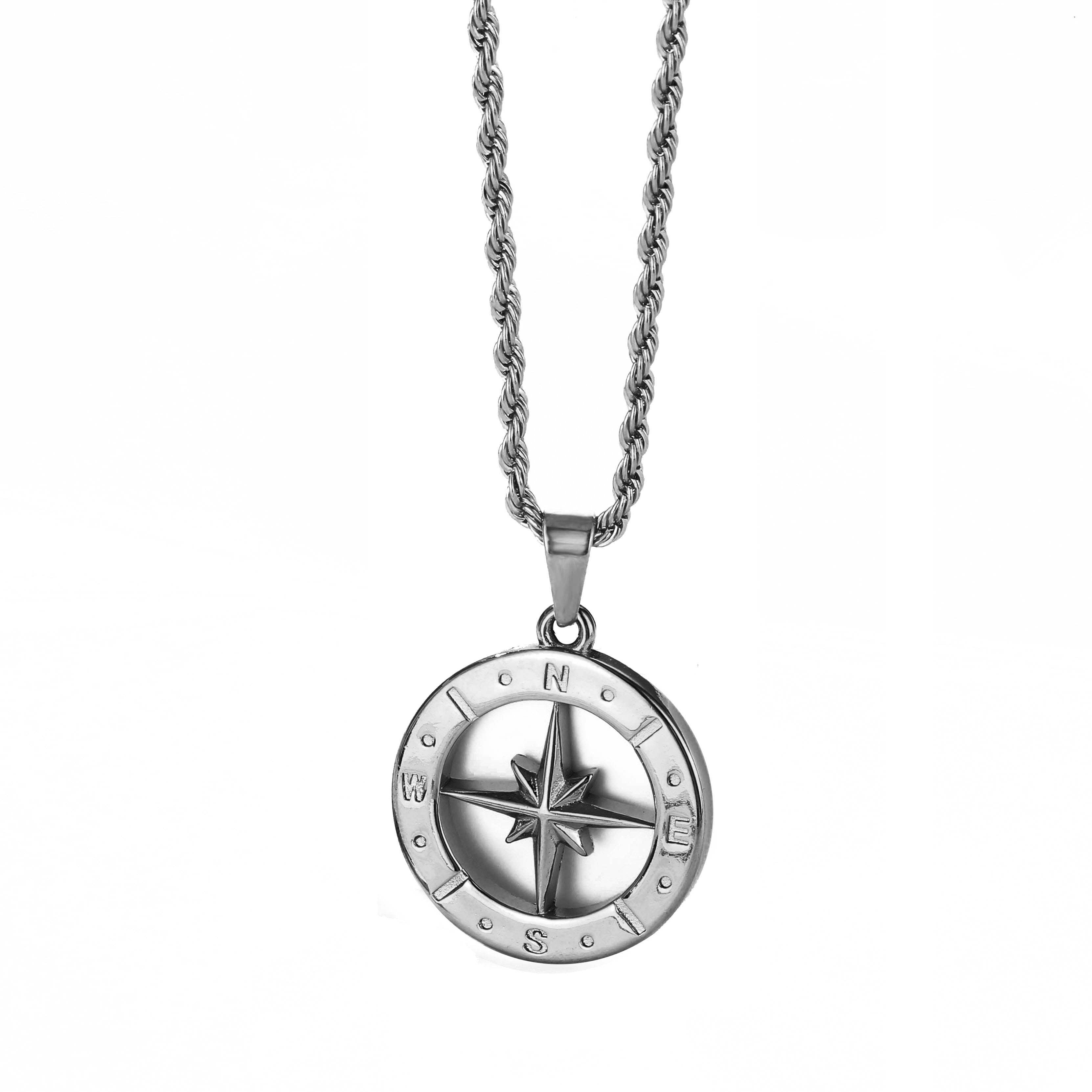 Northstar Pendant Necklace (Silver)