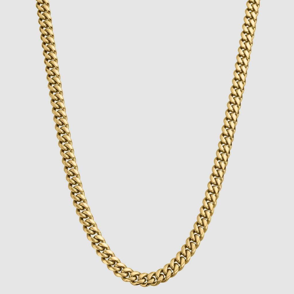 Cuban Chain 8mm (Gold)