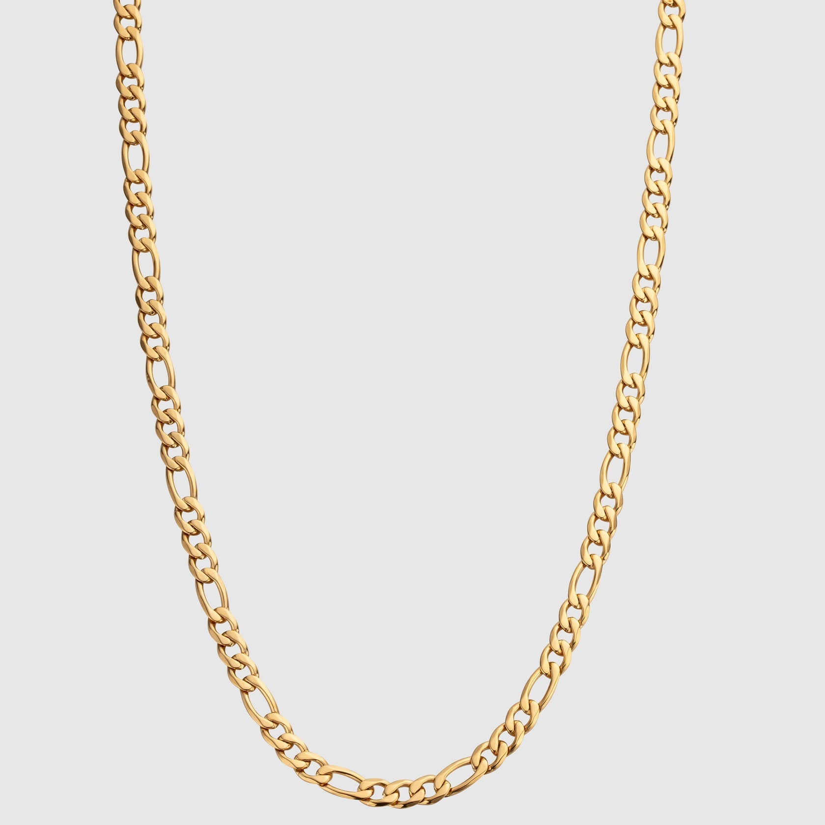 Figaro Chain 5mm (Gold)